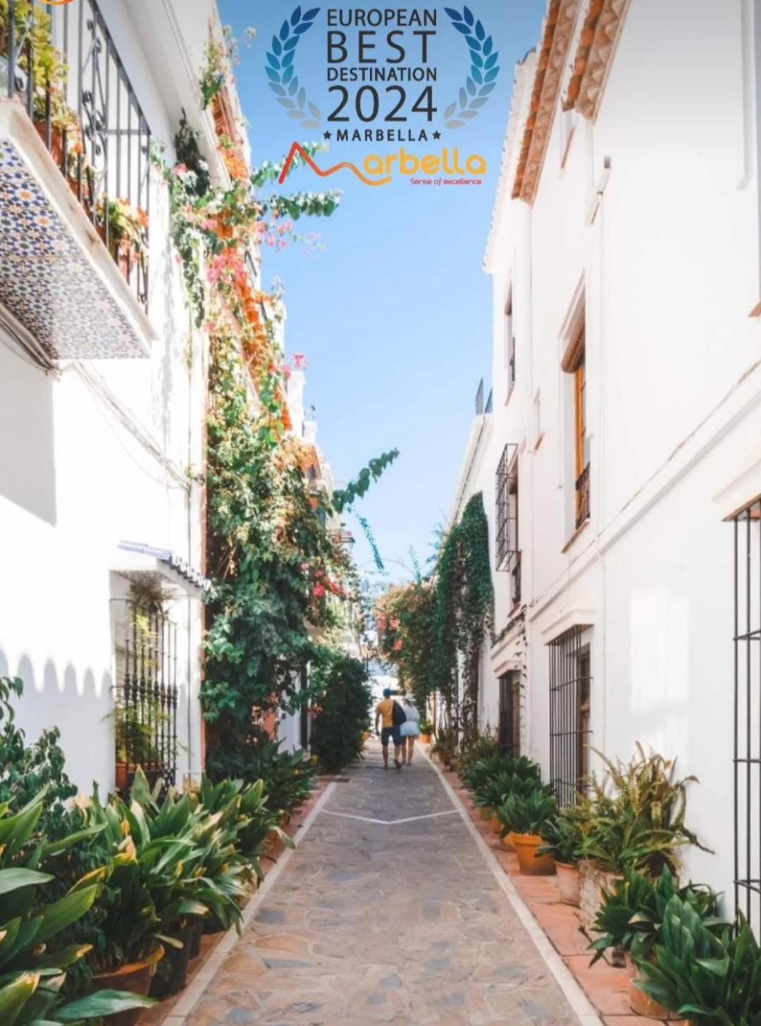 Amazing Front Sea View Studio. Marbella Centre Zewnętrze zdjęcie
